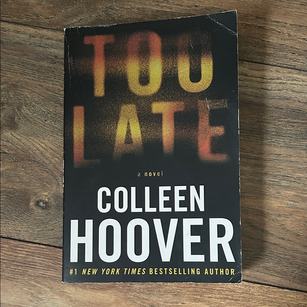 Novel - Black and Orange Cover